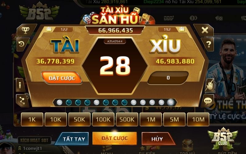 Video thực tế hướng dẫn các bước đặt cược, chọn cửa Tài/Xỉu và xác thực mã MD5 trên điện thoại